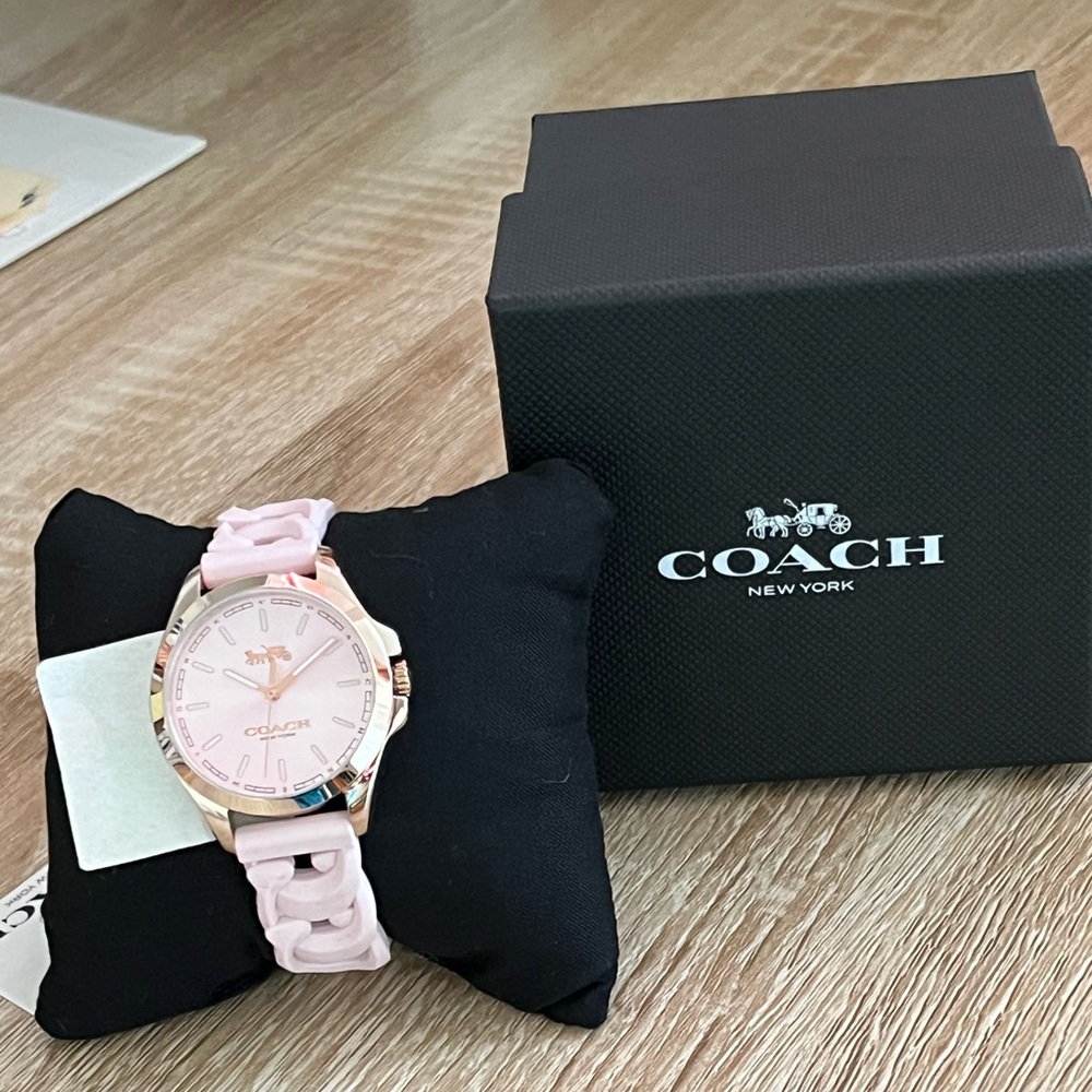 Coach Pink Libby Watch